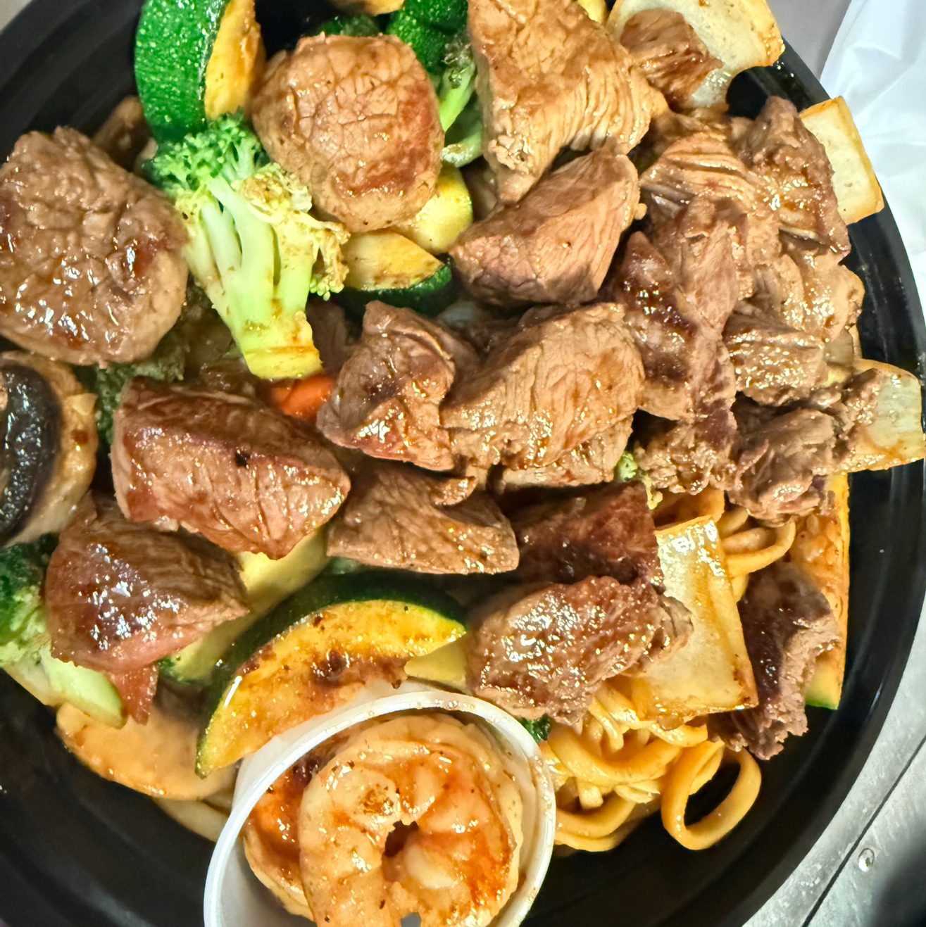 Filet Mignon Hibachi.