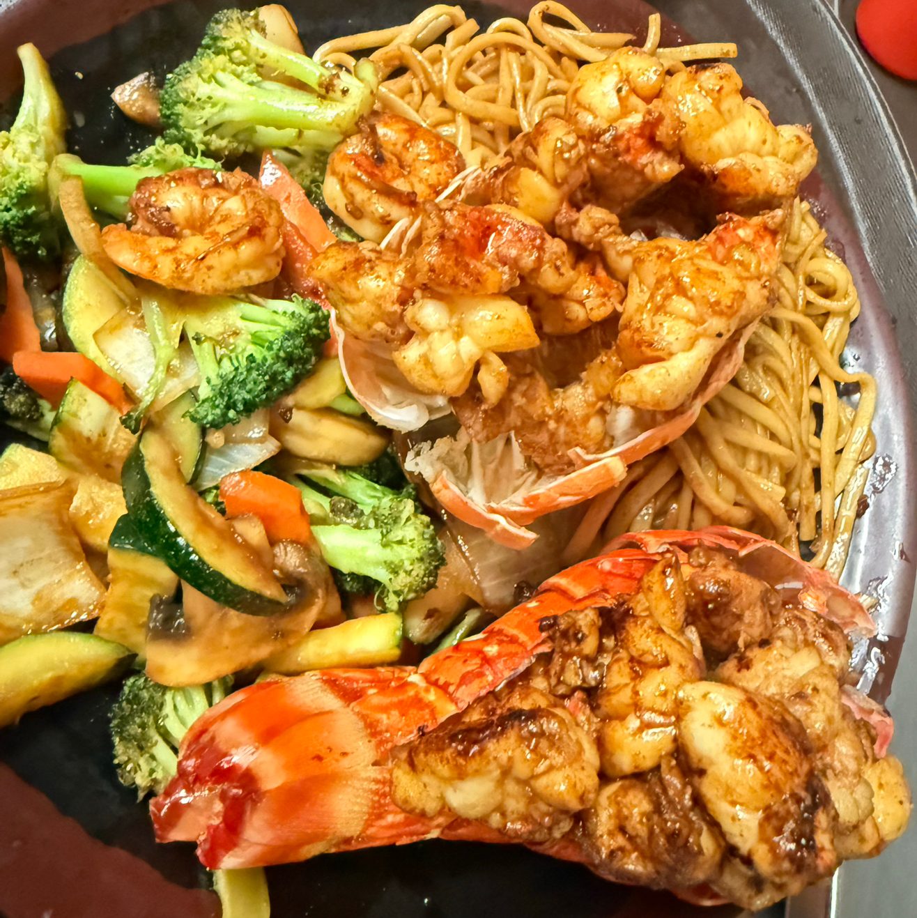 Twin Lobster Hibachi.