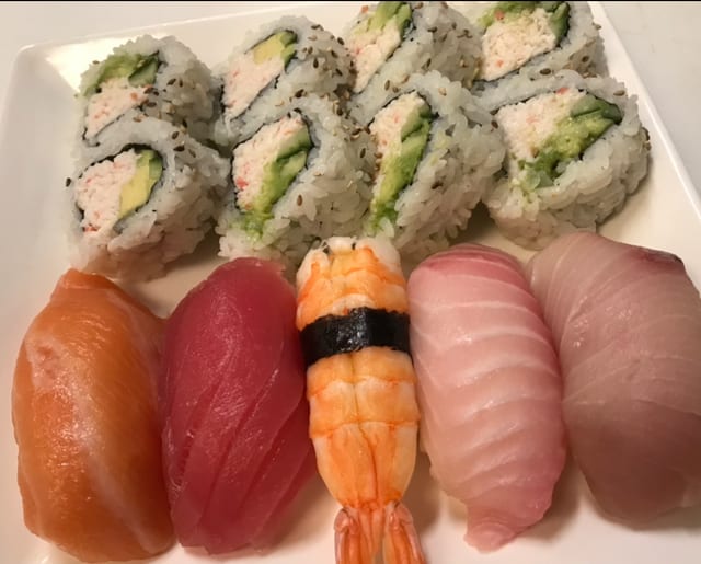 Sushi Lunch.