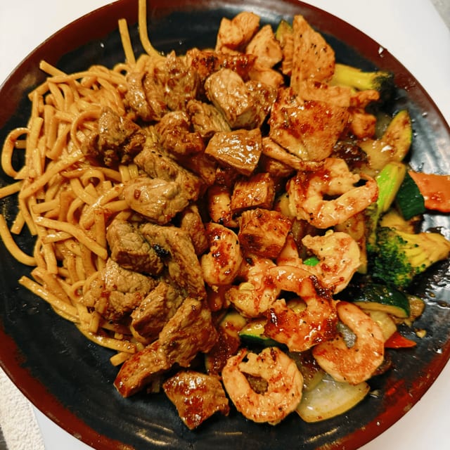 Surf and Turf Hibachi Specialty.
