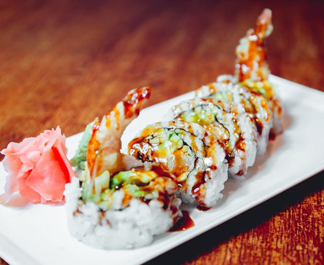 Shrimp Tempura Maki.