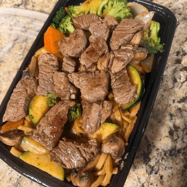 L# Steak Hibachi Lunch.