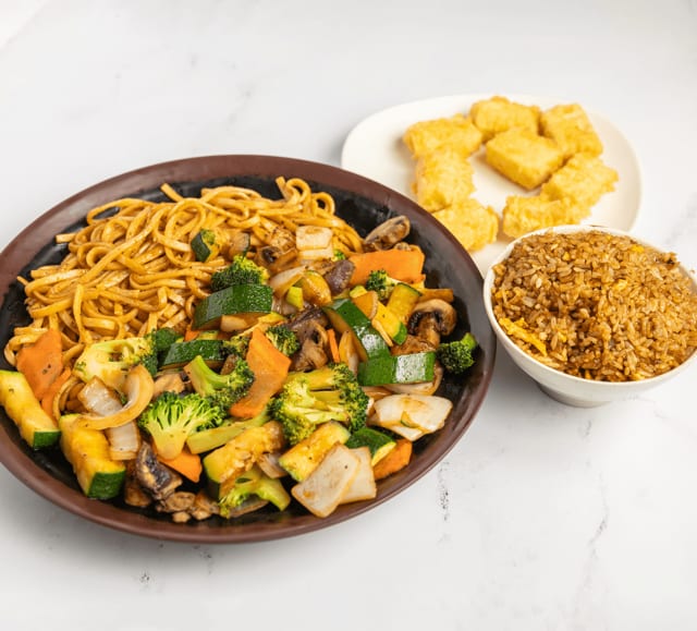 Vegetable Delight Hibachi.