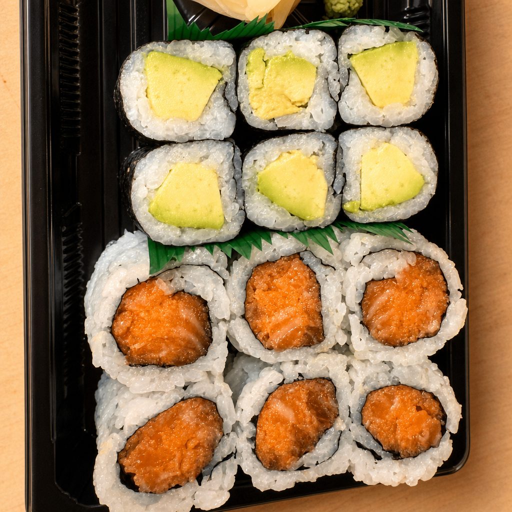 L# Pick Two Sushi Lunch.