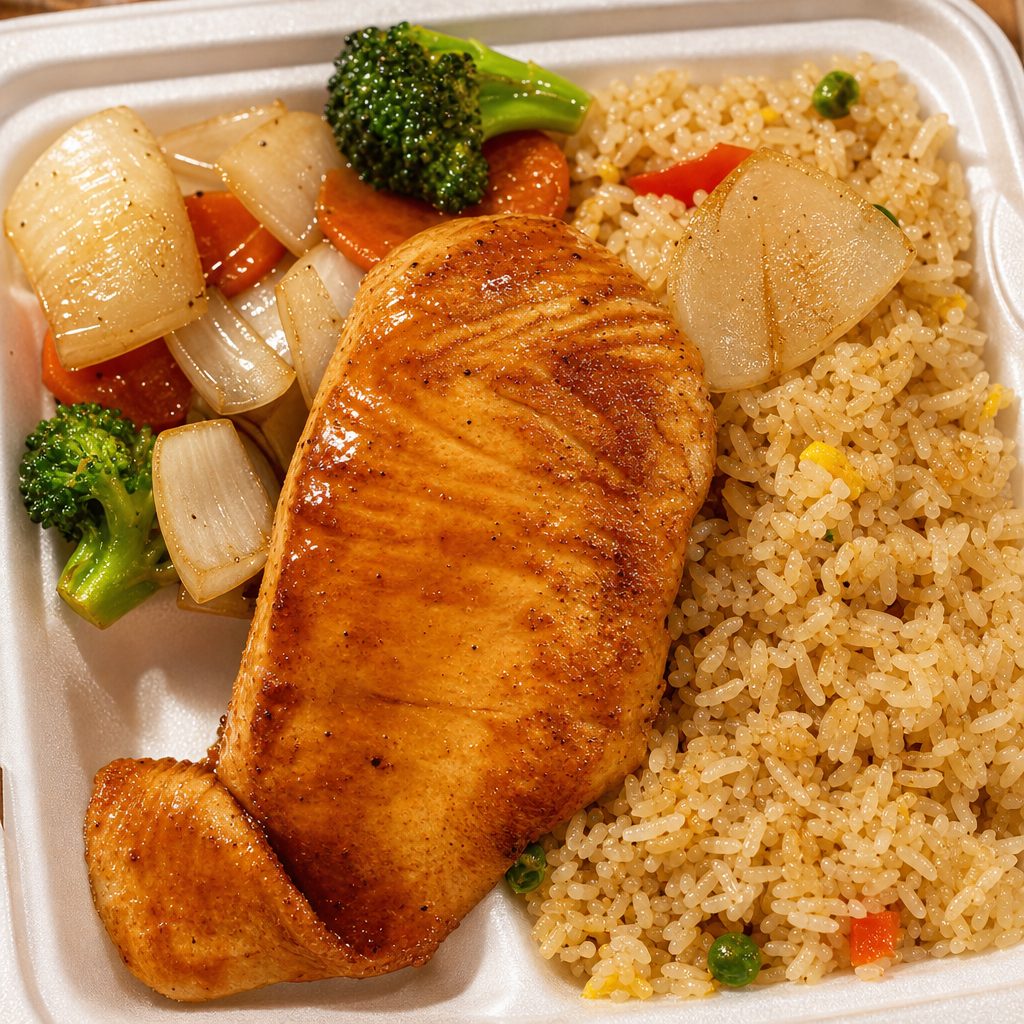 Salmon Bowl.