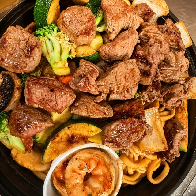 Filet Mignon Hibachi.