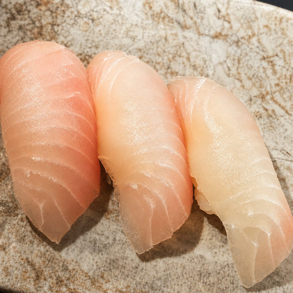 Red Snapper Sushi.