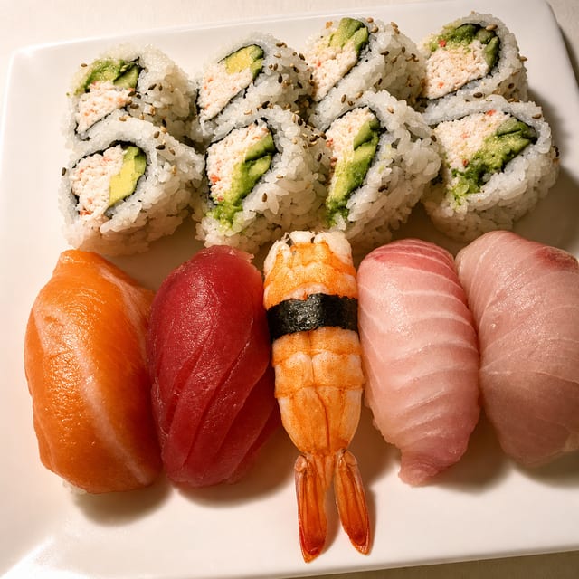 Sushi Lunch.