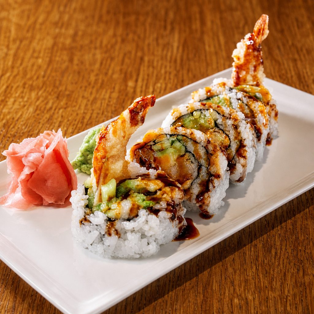 Shrimp Tempura Maki.