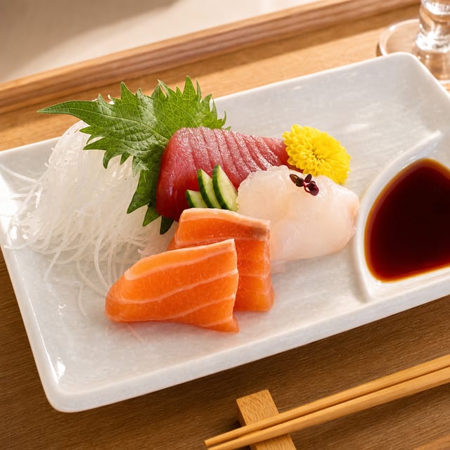 Sashimi Lunch.