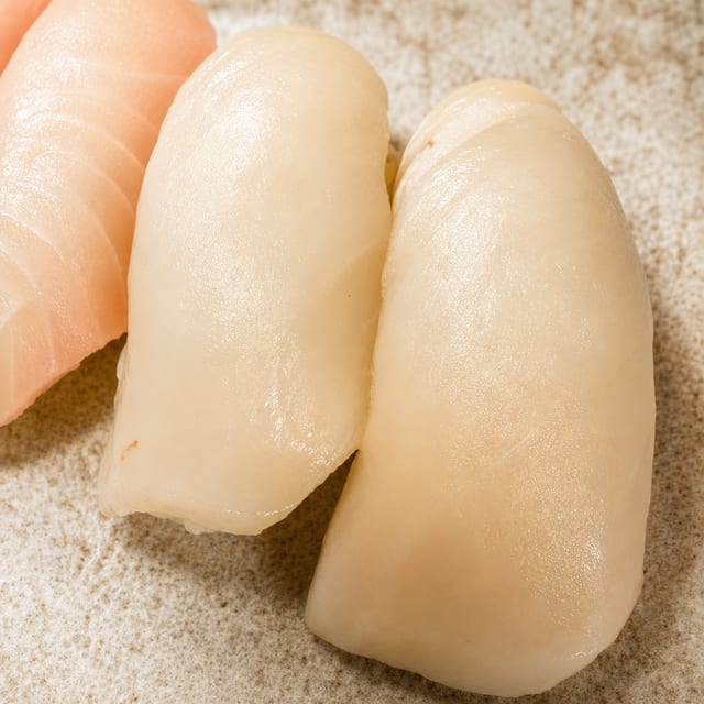 White Tuna Sushi.