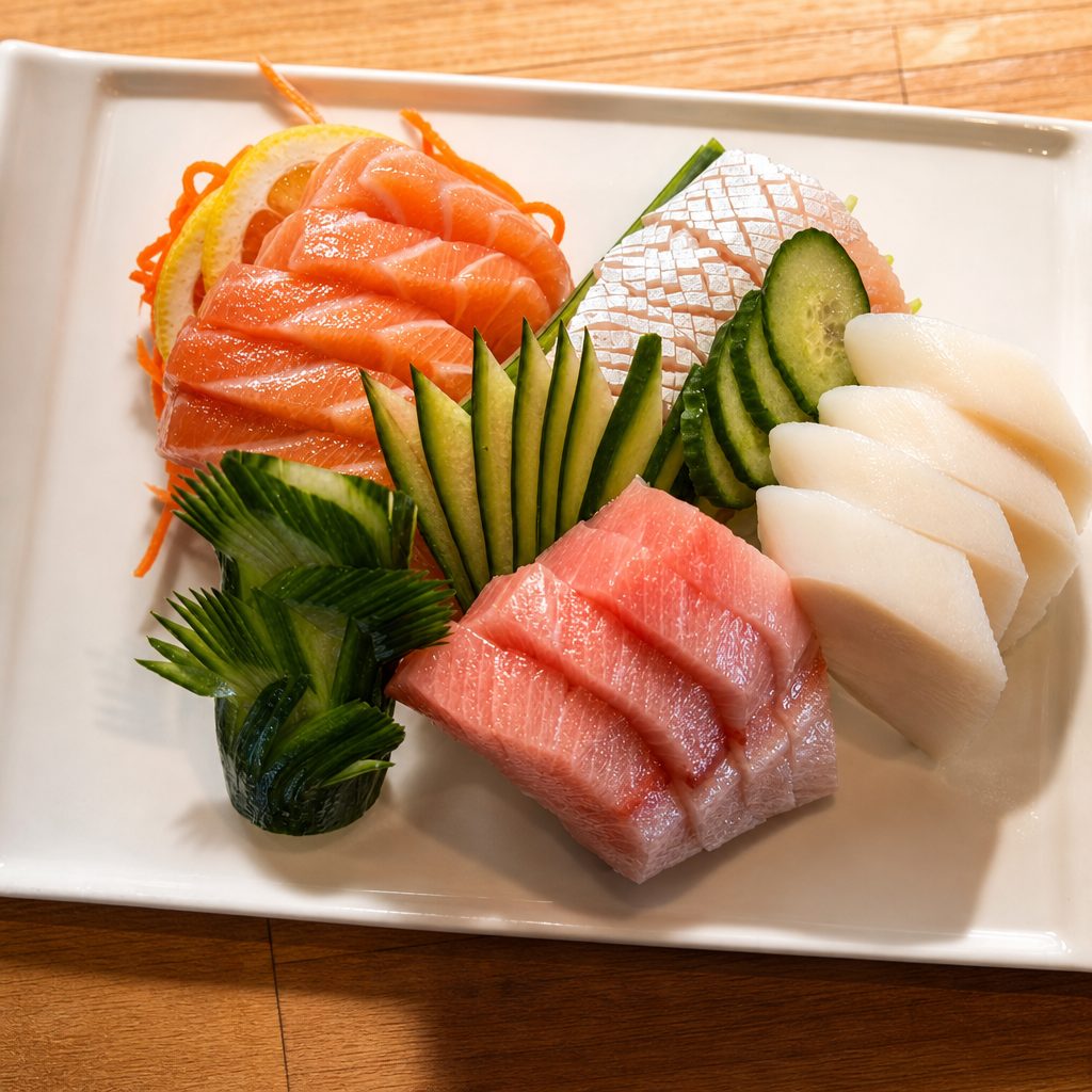 Sashimi Deluxe Combo.